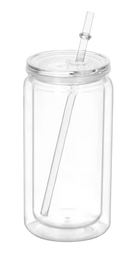 16 Oz Snow Globe Tumbler