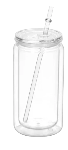 16 Oz Snow Globe Tumbler