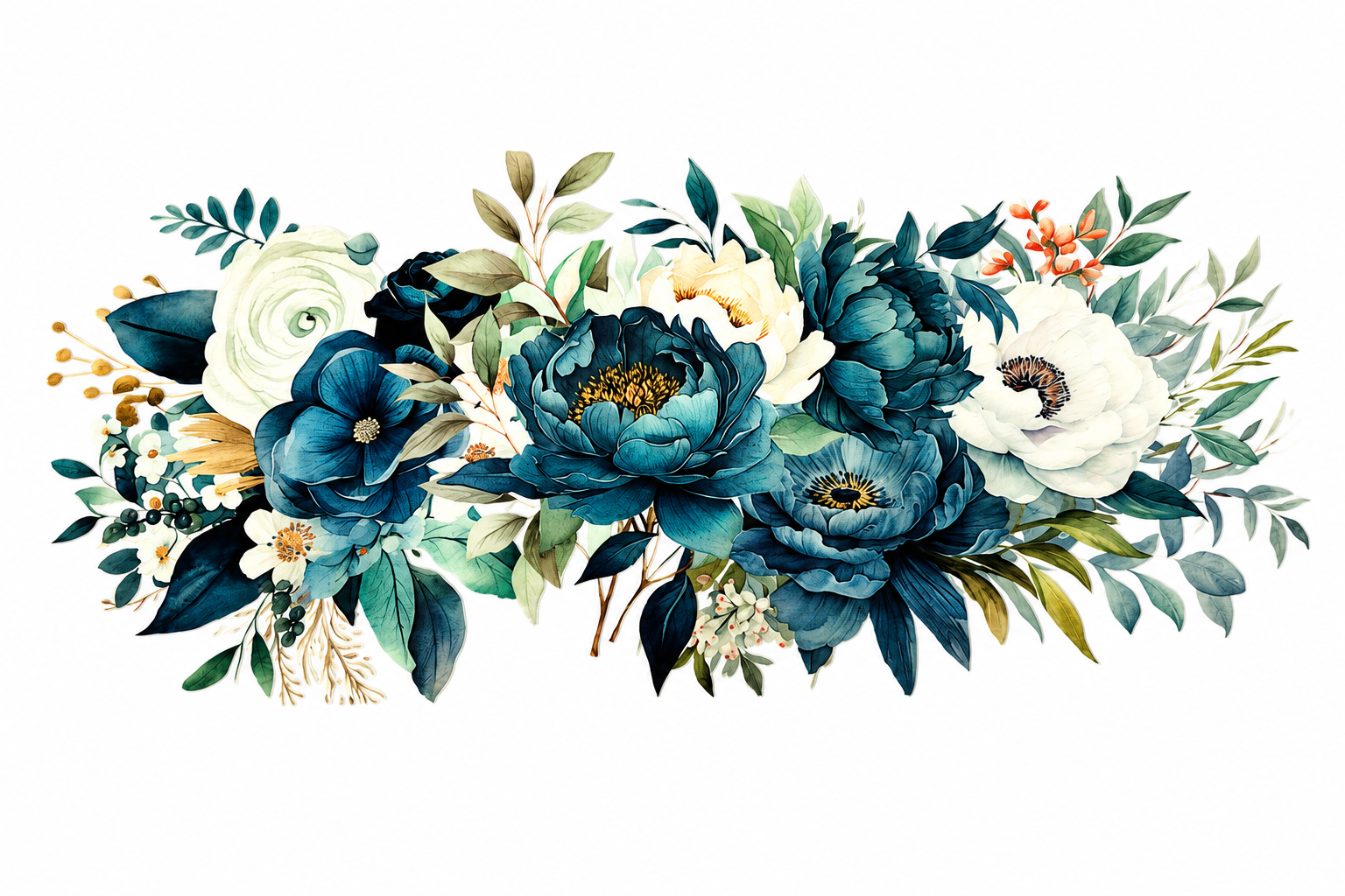 Decal Wraps for Tumblers 16oz Recommended (NOT CUTTABLE) Tranquil Petals