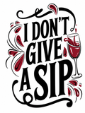 Decal Wraps for Tumblers - Give A sip