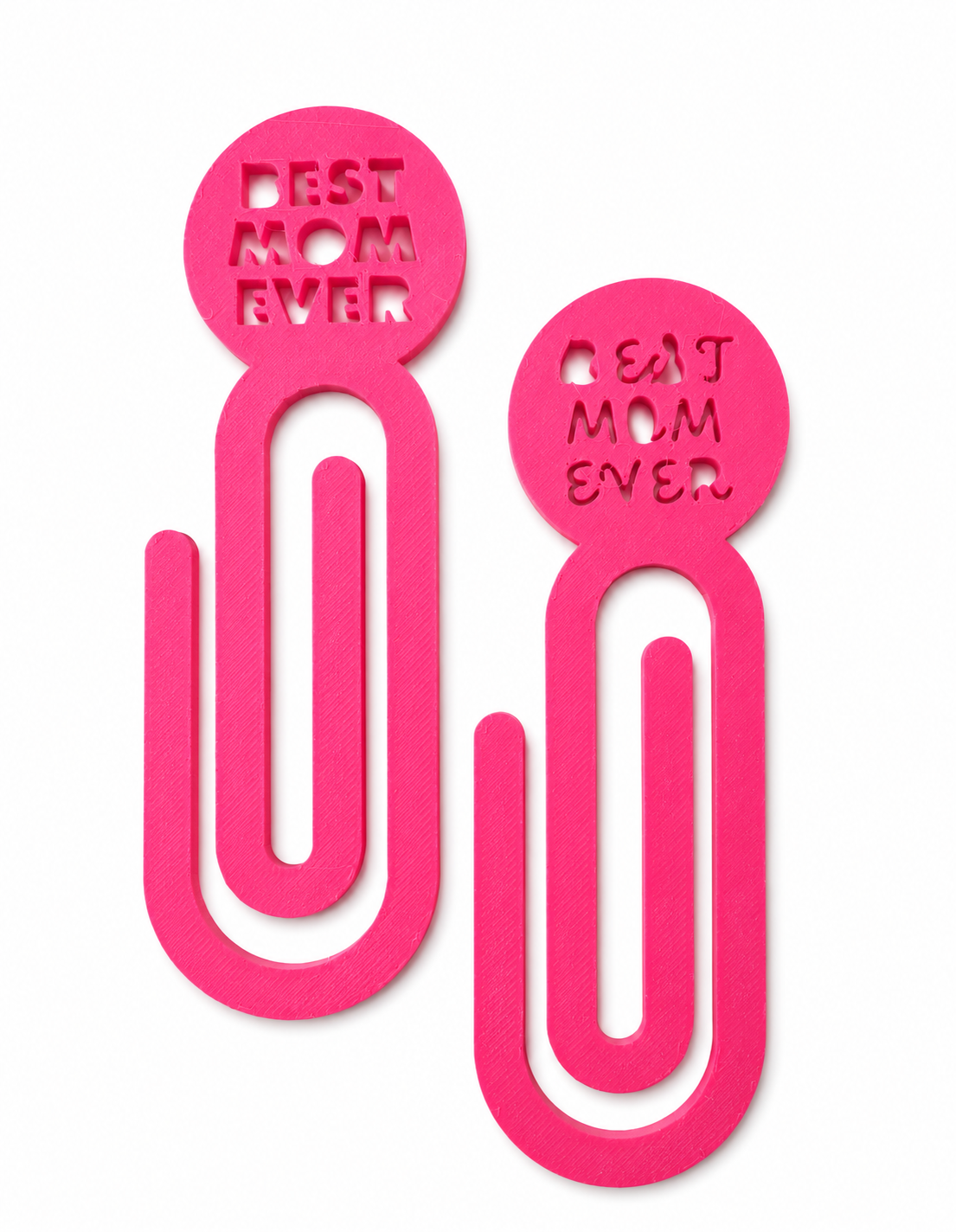 Best Mom Ever 3D Printed Bookmark/Page Clip