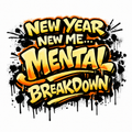 Decal Wraps for Tumblers - Mental Breakdown