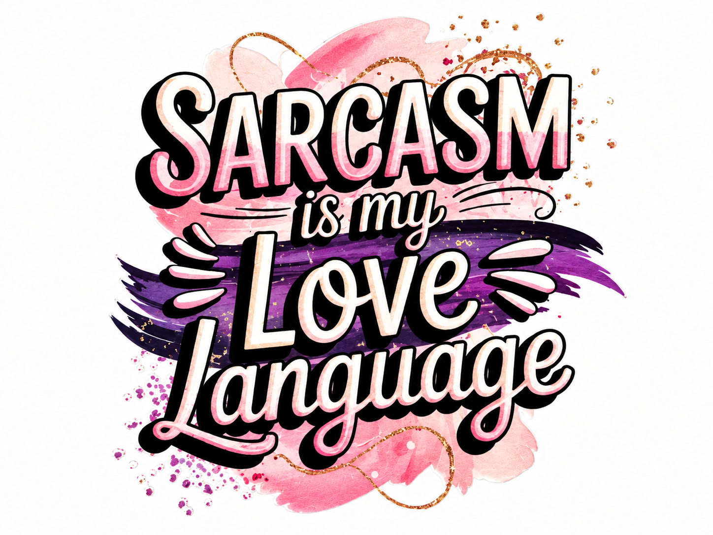 Decal Wraps for Tumblers - Love Language